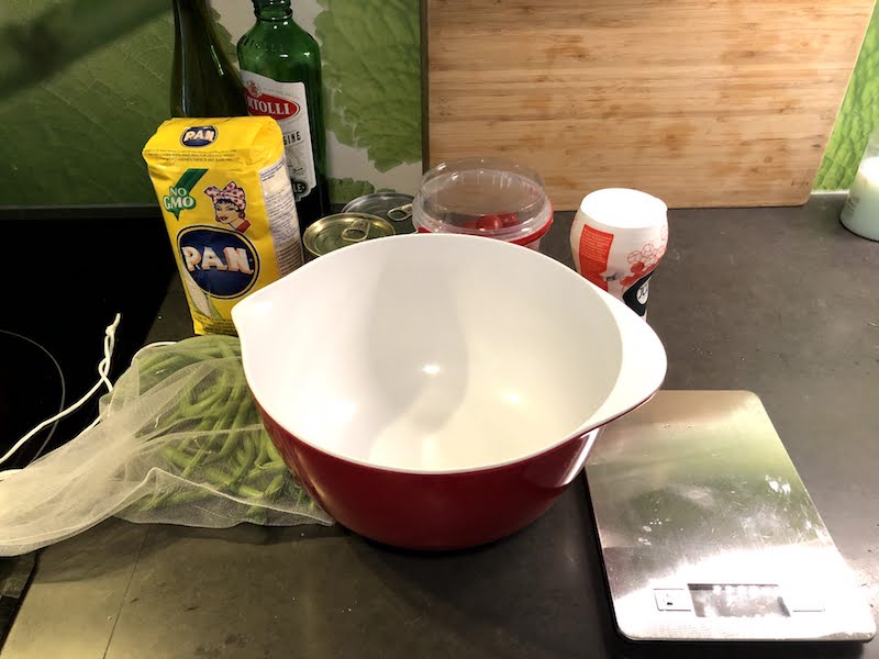 Arepa’s met kleurrijke groentemix